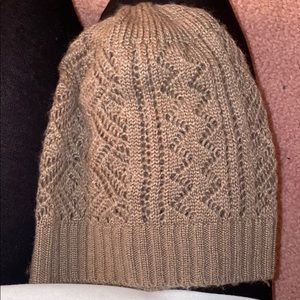 Small Tan AEO Beanie